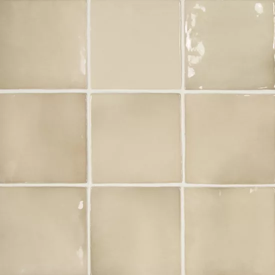 Carrelage Manacor Beige Argile 10x10 cm - détail du carreau
