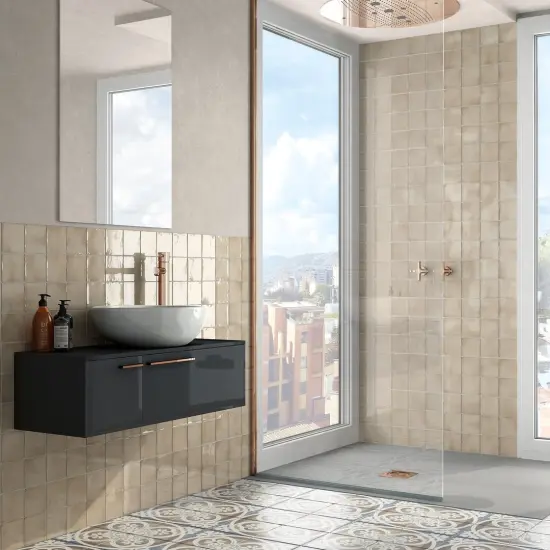 Manacor Beige Argile 10x10 cm - carrelage NAIS - image 4