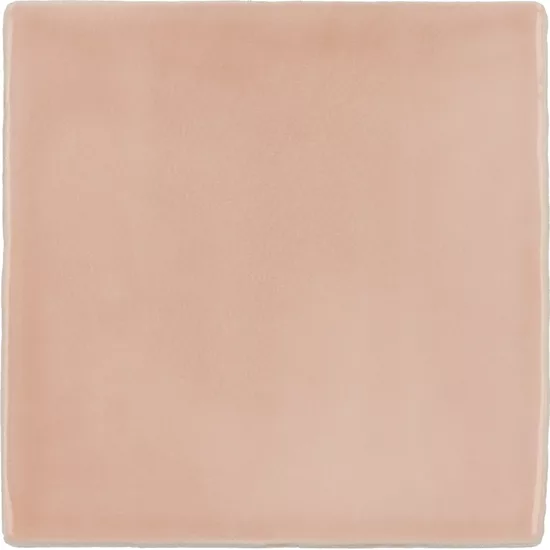 Carrelage Manacor Blush Pink 10x10 cm - vue de face du carreau