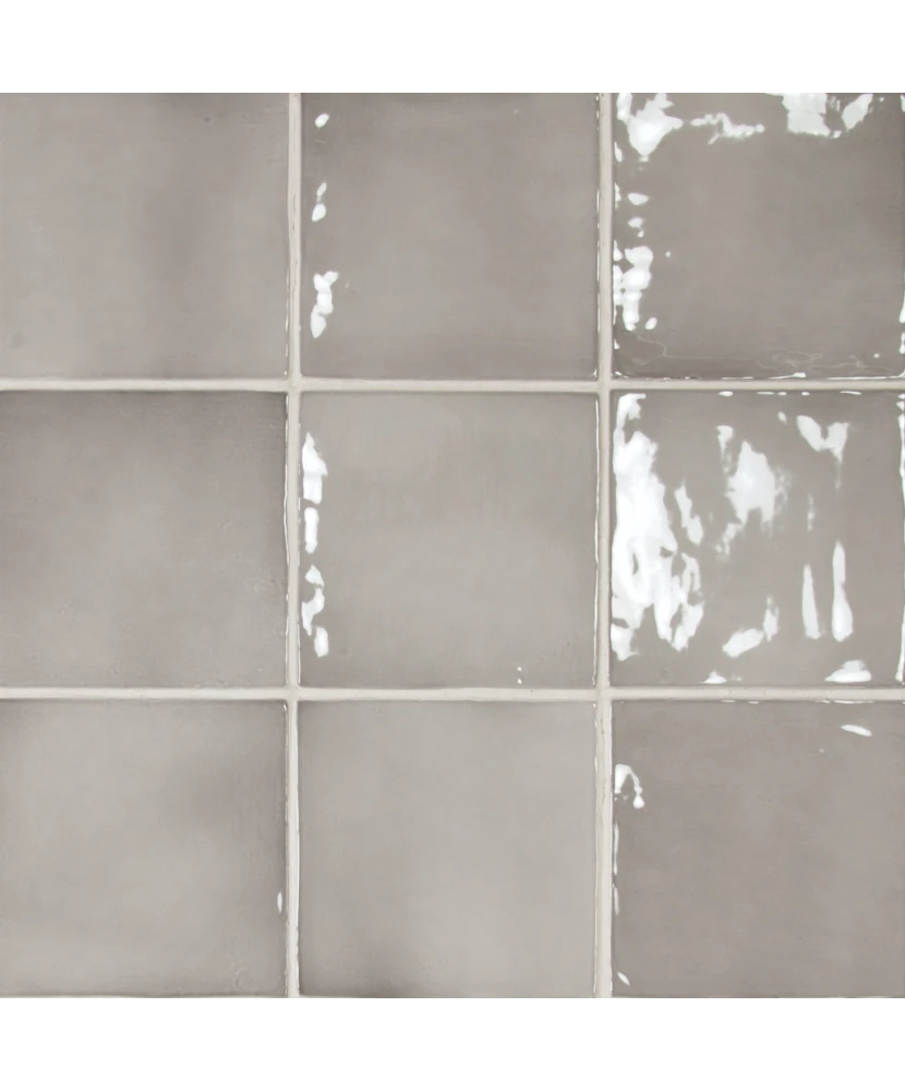 Carrelage Manacor Mercury Grey 10x10 cm - détail du carreau 2