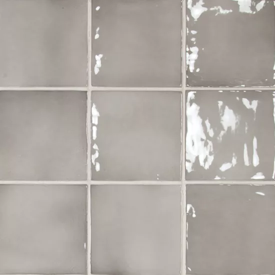 Carrelage Manacor Mercury Grey 10x10 cm - détail du carreau 2