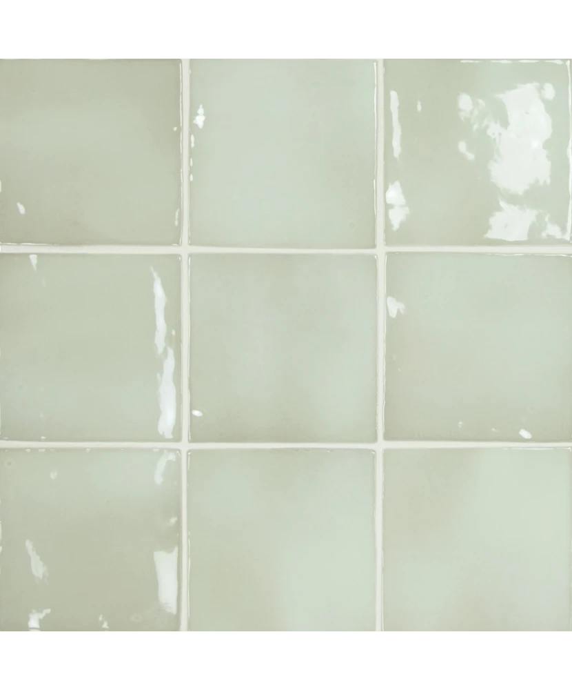Carrelage Manacor Mint 10x10 cm - détail du carreau 2