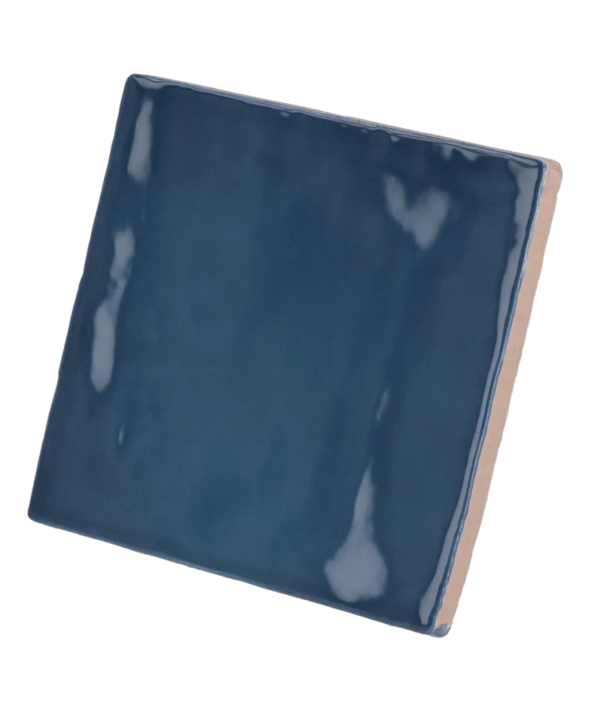 Carrelage Manacor Ocean Blue 10x10 cm - détail du carreau