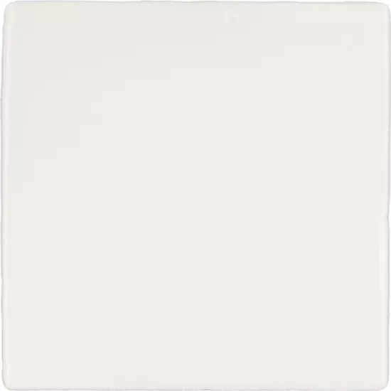 Carrelage Manacor White 10x10 cm - vue de face du carreau