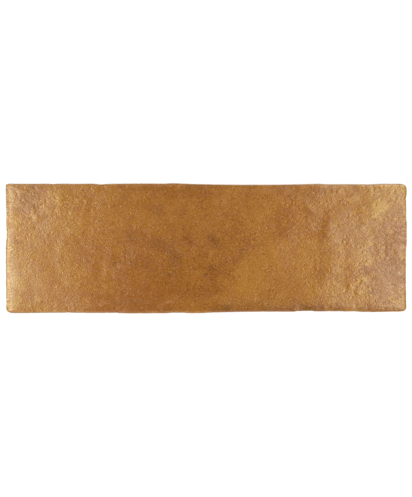 Carrelage Artisan Gold 6,5x20 cm - vue de face du carreau