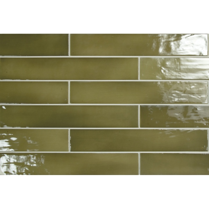 Manacor Basil Green 6.5x40 cm - carrelage NAIS - image 2