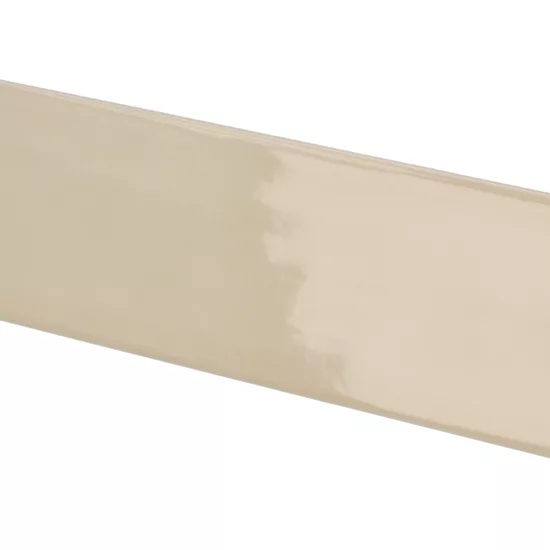 Carrelage Manacor Beige Argile 6,5x40 cm - vue latérale du carreau