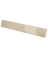 Carrelage Manacor Beige Argile 6,5x40 cm - vue latérale du carreau