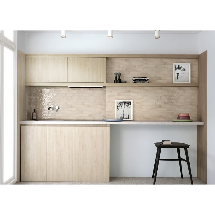 Manacor Beige Argile 6.5x40 cm - carrelage NAIS - image 4