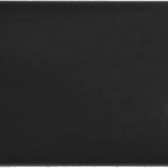 Carrelage Manacor Black 6,5x40 cm - vue de face du carreau