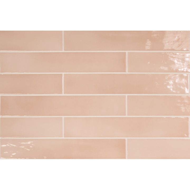 Manacor Blush Pink 6.5x40 cm - carrelage NAIS - image 2