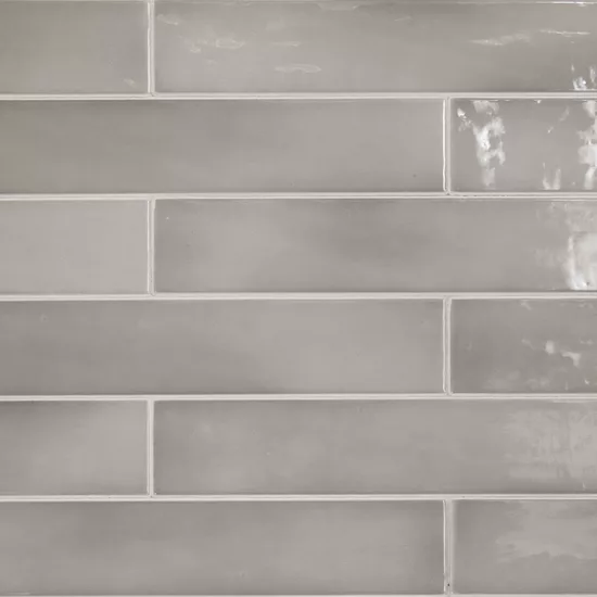 Carrelage Manacor Mercury Grey 6,5x40 cm - détail du carreau 2