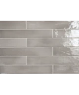 Carrelage Manacor Mercury Grey 6,5x40 cm - détail du carreau 2