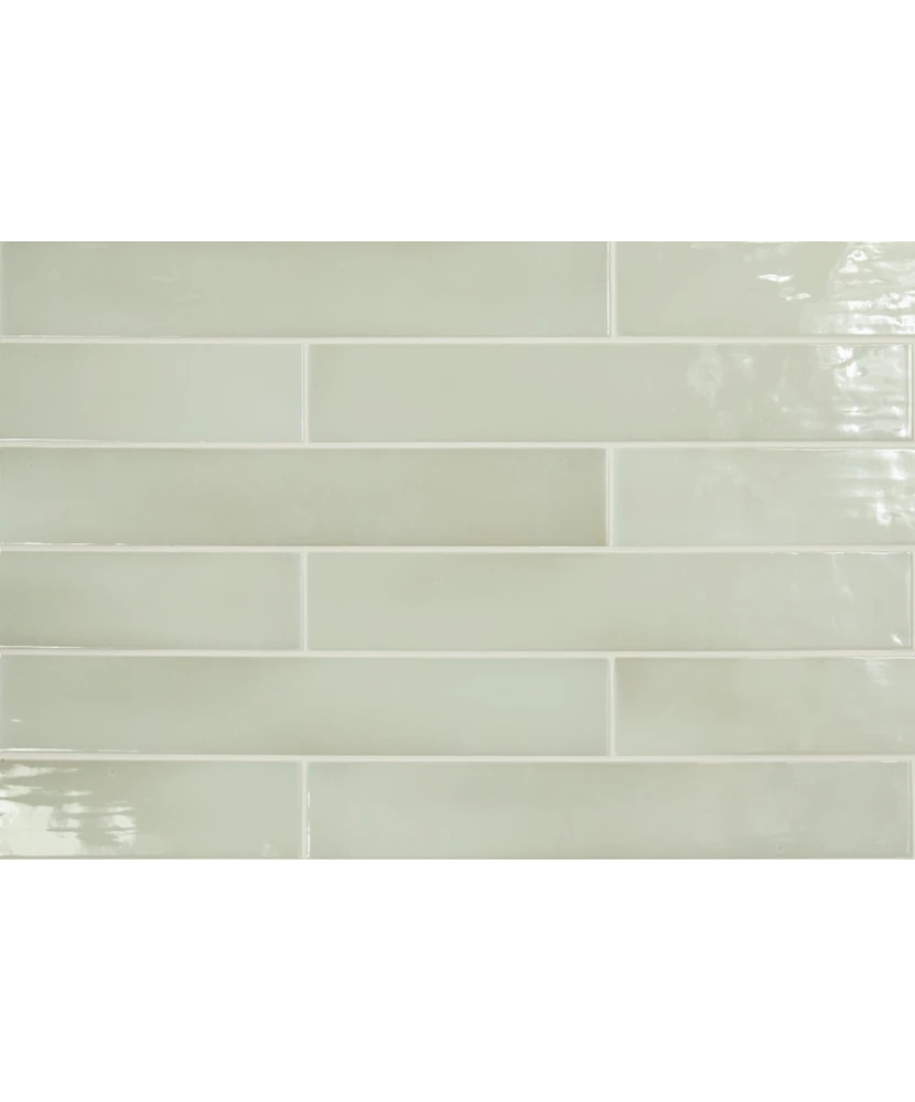 Carrelage Manacor Mint 6,5x40 cm - détail du carreau 2