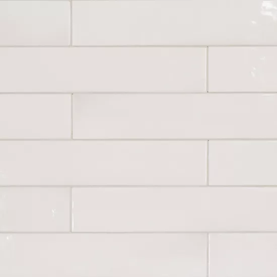 Carrelage Manacor White 6,5x40 cm - détail du carreau