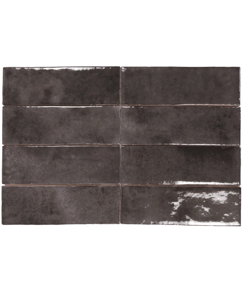 Carrelage Artisan Graphite 6,5x20 cm - détail du carreau