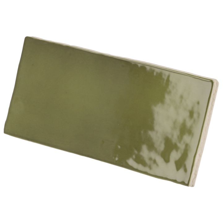 Manacor Basil Green 7.5x15 cm - carrelage NAIS