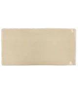Carrelage Manacor Beige Argile 7,5x15 cm - vue de face du carreau