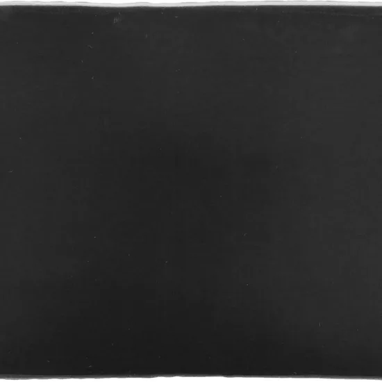 Carrelage Manacor Black 7,5x15 cm - vue de face du carreau