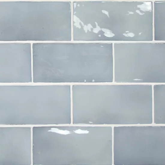 Carrelage Manacor Blue Moon 7,5x15 cm - détail du carreau