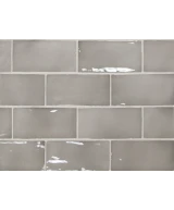 Carrelage Manacor Mercury Grey 7,5x15 cm - détail du carreau 2