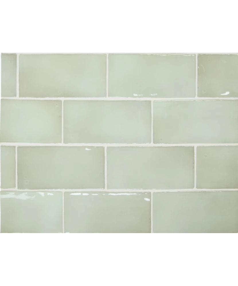 Carrelage Manacor Mint 7,5x15 cm - détail du carreau 2