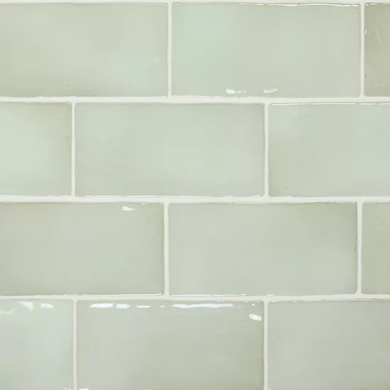 Carrelage Manacor Mint 7,5x15 cm - détail du carreau 2