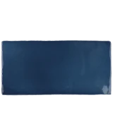 Carrelage Manacor Ocean Blue 7,5x15 cm - détail du carreau 3