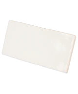 Carrelage Manacor White 7,5x15 cm - vue latérale du carreau