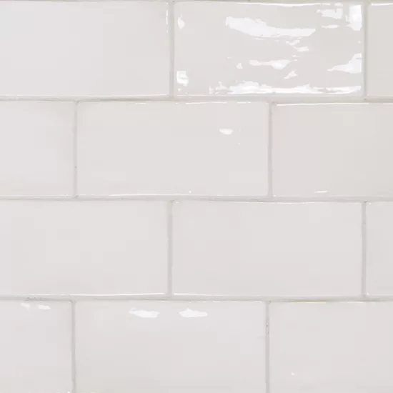 Carrelage Manacor White 7,5x15 cm - détail du carreau
