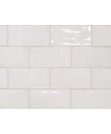 Carrelage Manacor White 7,5x15 cm - détail du carreau