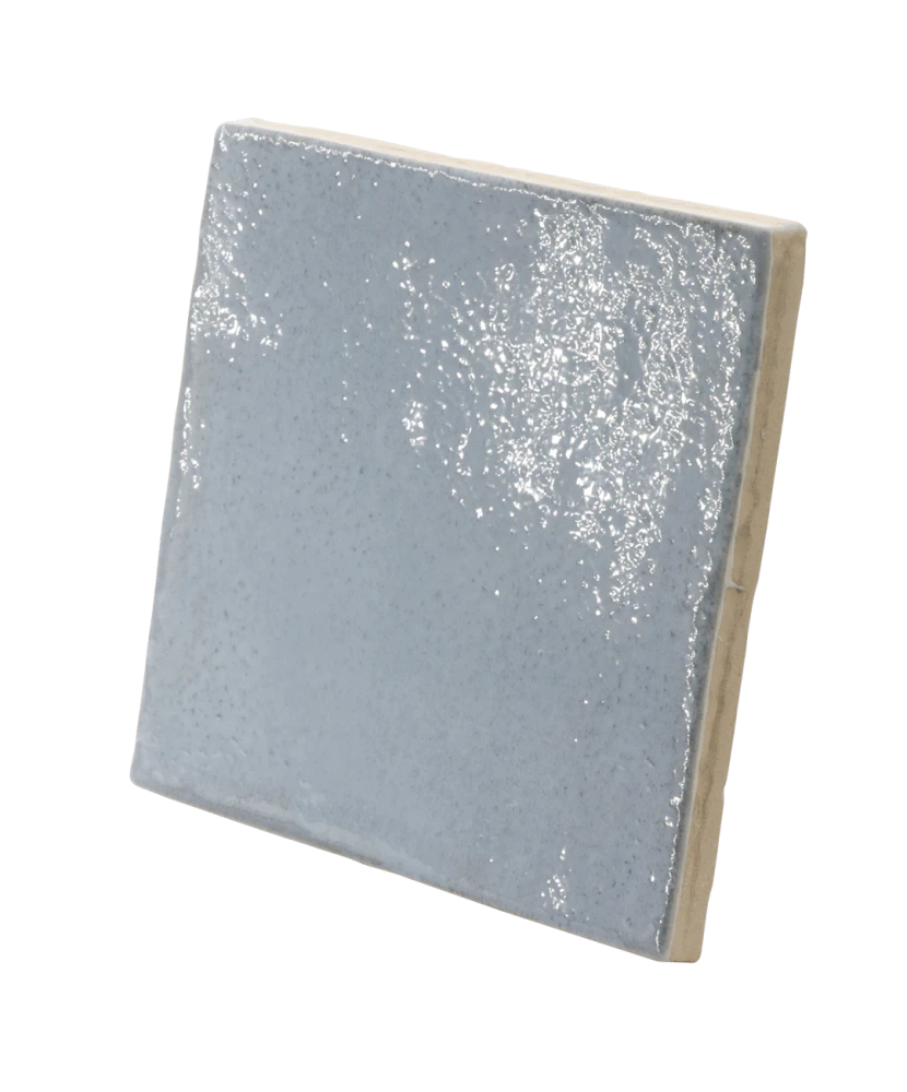 Carrelage Altea Ash Blue 10x10 cm - vue latérale du carreau