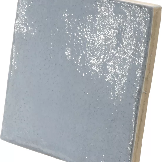 Carrelage Altea Ash Blue 10x10 cm - vue latérale du carreau