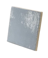 Carrelage Altea Ash Blue 10x10 cm - vue latérale du carreau