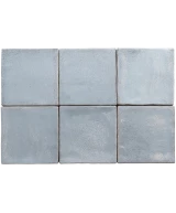 Carrelage Altea Ash Blue 10x10 cm - détail du carreau