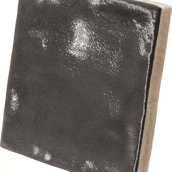 Carrelage Altea Black 10x10 cm - détail du carreau