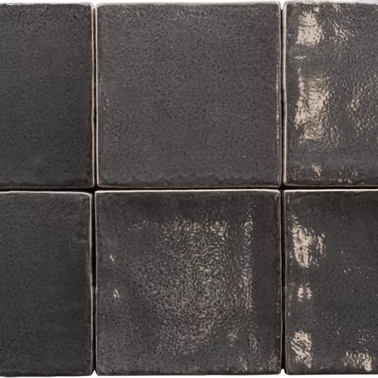 Carrelage Altea Black 10x10 cm - détail du carreau 2