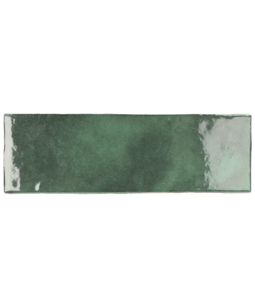 Carrelage Artisan Moss Green 6,5x20 cm - détail du carreau 3