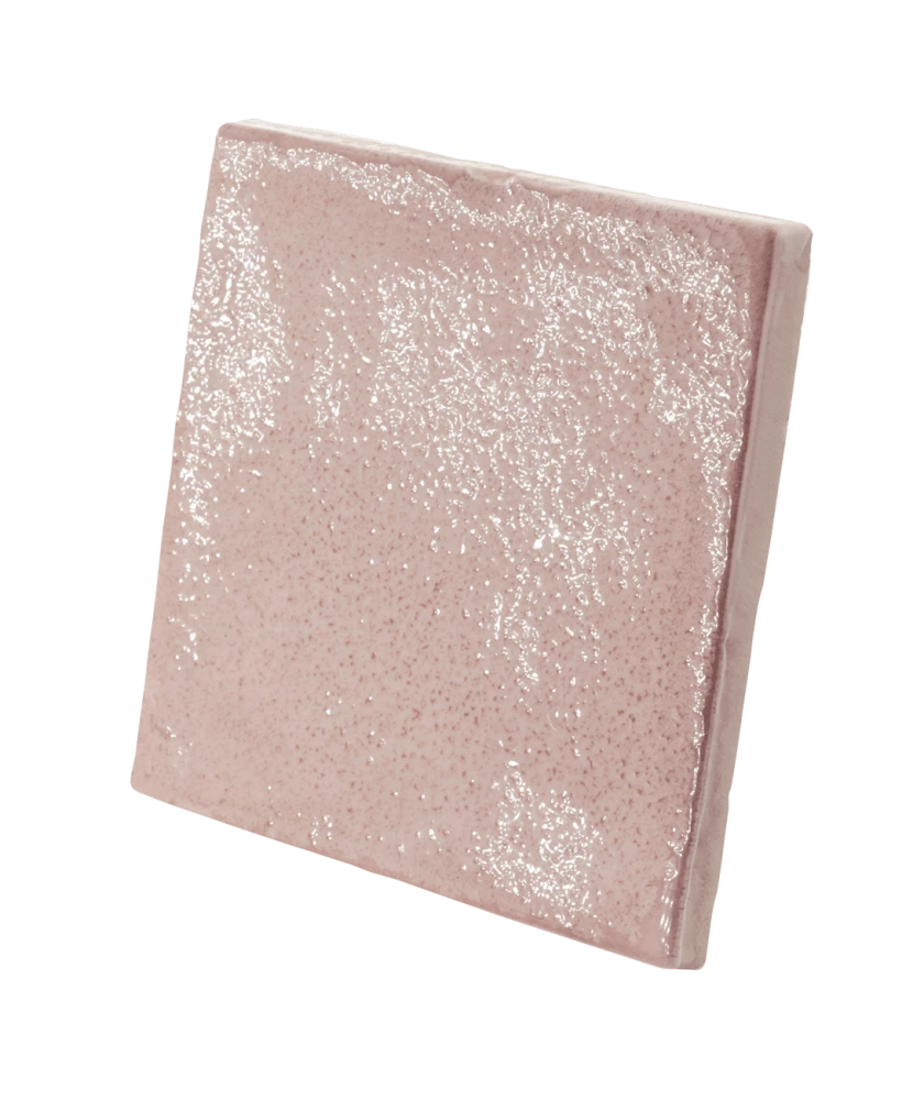 Carrelage Altea Dusty Pink 10x10 cm - détail du carreau