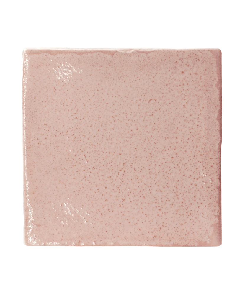 Carrelage Altea Dusty Pink 10x10 cm - détail du carreau 3