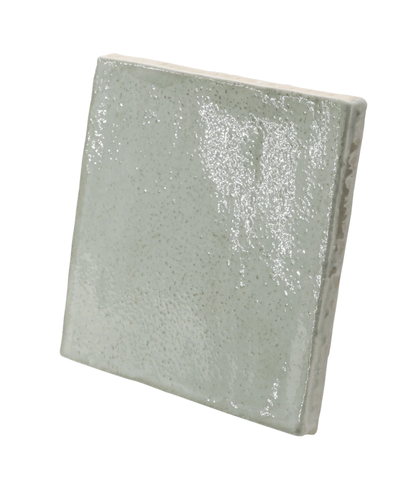 Carrelage Altea Matcha 10x10 cm - détail du carreau