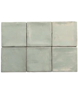 Carrelage Altea Matcha 10x10 cm - détail du carreau 2