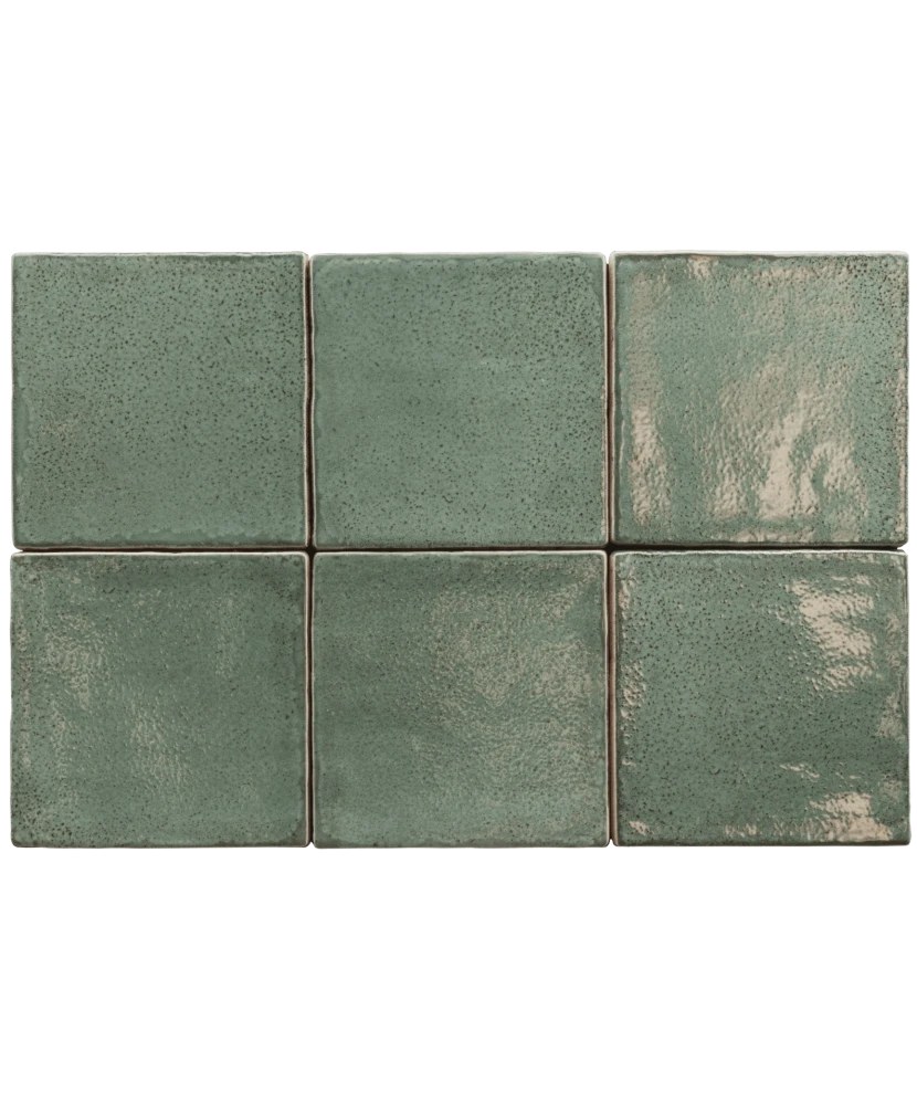 Carrelage Altea Pine Green 10x10 cm - détail du carreau