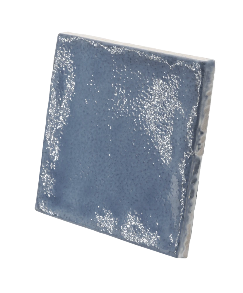 Carrelage Altea Thistle Blue 10x10 cm - détail du carreau