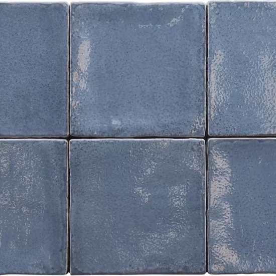 Carrelage Altea Thistle Blue 10x10 cm - détail du carreau 2