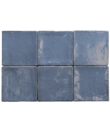 Carrelage Altea Thistle Blue 10x10 cm - détail du carreau 2