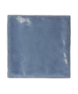 Carrelage Altea Thistle Blue 10x10 cm - détail du carreau 3
