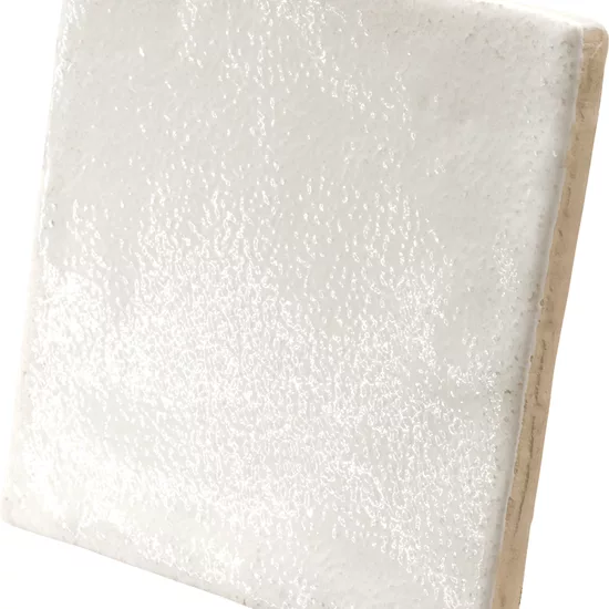 Carrelage Altea White 10x10 cm - vue latérale du carreau