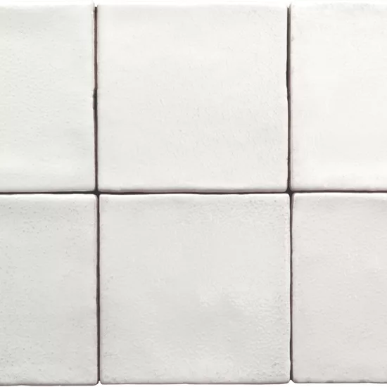 Carrelage Altea White 10x10 cm - détail du carreau