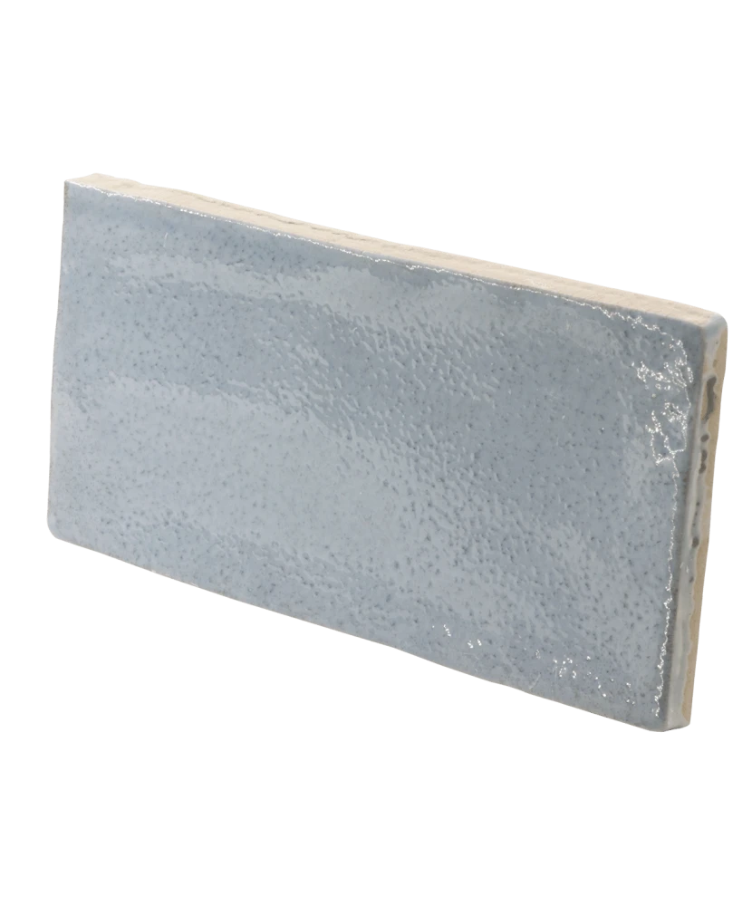 Carrelage Altea Ash Blue 7,5x15 cm - vue latérale du carreau